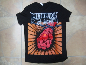 Metallica -- St.Anger, dámske čierne tričko 100%bavlna 