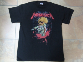 Metallica  čierne pánske tričko 100%bavlna