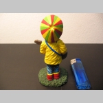 RASTAMAN  plastová dekoratívna Rasta figúrka  materiál 100% teflón  rozmery cca. 12x6x6cm