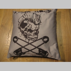 Punks not Dead vankúšik rozmery cca.30x30cm materiál 100%polyester