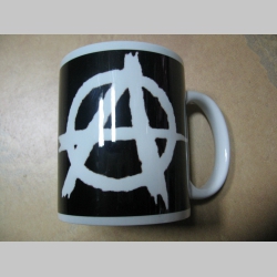 Anarchy porcelánový pohár - šálka s uškom, objemom cca. 0,33L