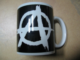 Anarchy porcelánový pohár - šálka s uškom, objemom cca. 0,33L