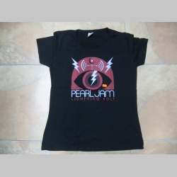 Pearl Jam - Lightning Bolt dámske čierne tričko 100%bavlna 