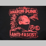 Anarcho Punk Antifascist pánske tričko materiál 100%bavlna značka Fruit of The Loom