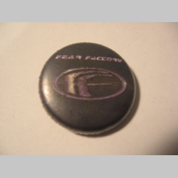 Fear Factory odznak priemer 25mm