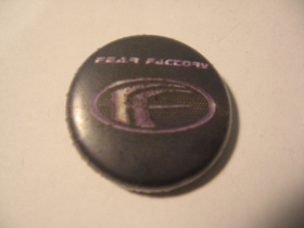 Fear Factory odznak priemer 25mm