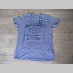 Jack Daniels pánske šedé tričko materiál 100% bavlna   posledný kus veľkosť M
