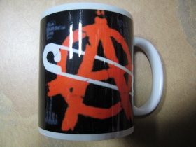 Anarchy porcelánový pohár - šálka s uškom, objemom cca. 0,33L