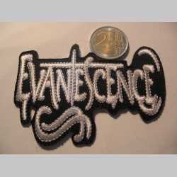 Evanescence nažehľovacia vyšívaná nášivka (možnosť nažehliť alebo našiť na odev) materiál 100%bavlna 