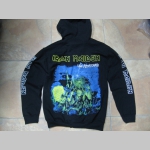 Iron Maiden mikina na zips s kapucou stiahnuteľnou šnúrkami