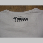 Urban Fighter - Urban Combat biele pánske tričko materiál 100% bavlna  veľkosť UNI medzi XS, S až M  posledný kus!!!!  Rozmery: dĺžka 59cm, šírka v podpaží 45cm