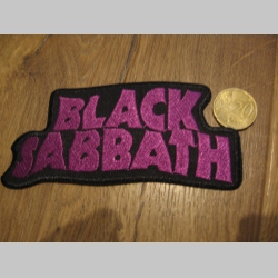 Black Sabbath nažehľovacia nášivka vyšívaná (možnosť nažehliť alebo našiť na odev)