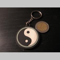  Jin Jang - Yin Yang kľúčenka  materál: guma s kovovým krúžkom a kovovou retiazkou