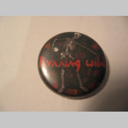 Running Wild odznak priemer 25mm