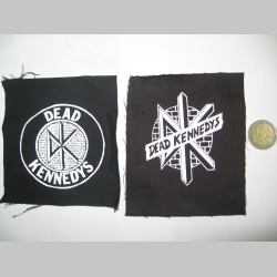 Dead Kennedys potlačená nášivka cca.12x12cm (po krajoch neobšívaná)