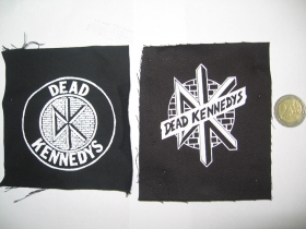 Dead Kennedys potlačená nášivka cca.12x12cm (po krajoch neobšívaná)