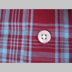 RELCO, pánska košeĺa so škótskym bordovobledomodrým károvaním materiál 100%bavlna RELCO, pánska košeĺa so škótskym bordovobledomodrým károvaním materiál 100%bavlna