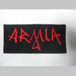 Armia, vyšívaná nášivka, cca. 8x4cm