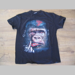 Gorila Tattoo  čierne pánske tričko materiál 100% bavlna
