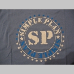 Simple Plan bledomodré dámske tričko materiál100%bavlna  posledný kus veľkosť S