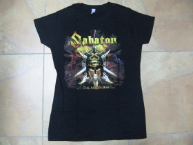 Sabaton dámske tričko čierne 100%bavlna 