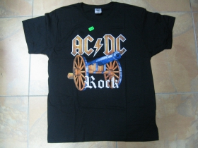 AC/DC čierne pánske tričko 100%bavlna