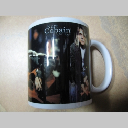 Nirvana Kurt Cobain porcelánový pohár - šálka s uškom, objemom cca. 0,33L