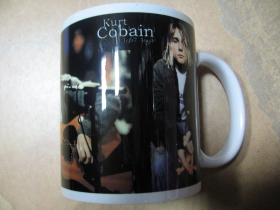 Nirvana Kurt Cobain porcelánový pohár - šálka s uškom, objemom cca. 0,33L