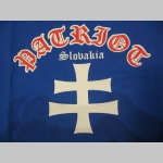 Patriot Slovakia čierna mikina bez kapuce