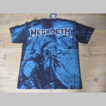 Megadeth čierne pánske tričko " Full Print " materiál 100% bavlna