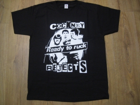 Cockney Rejects čierne pánske tričko 100%bavlna