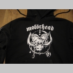 Motorhead čierna pánska mikina s kapucou 80%bavlna 20%polyester