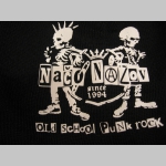 Načo Názov - Old School Punk rock - čierna pletená čiapka stredne hrubá vo vnútri naviac zateplená, univerzálna veľkosť, materiálové zloženie 100% akryl