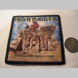 Iron Maiden  ofsetová nášivka po krajoch neobšívaná cca. 9x9cm