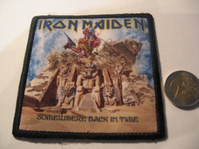 Iron Maiden  ofsetová nášivka po krajoch neobšívaná cca. 9x9cm