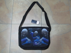 Avenged Sevenfold, pevná textilná taška cez plece, nastaviteľná 100%polyester  cca.40x30x10cm