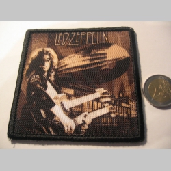 Led Zeppelin  ofsetová nášivka po krajoch neobšívaná cca. 9x9cm
