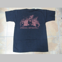 Avenged Sevenfold - Heavy Fucking Metal (chrbtová strana) čierne pánske tričko 100%bavlna 