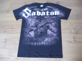 Sabaton čierne pánske tričko " Full Print " materiál 100% bavlna