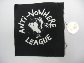 Anti-Nowhere League potlačená nášivka cca.12x12cm (po krajoch neobšívaná)