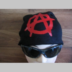 Anarchy áčko Zimná čiapka na založenie v zátylku s tlačeným logom univerzálna veľkosť 65%akryl 35%vlna