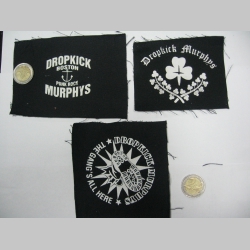 Dropkick Murphys potlačená nášivka cca.12x12cm (po krajoch neobšívaná)