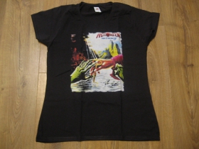 Helloween čierne dámske tričko materiál 100% bavlna