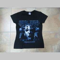 Dimmu Borgir dámske tričko čierne materiál 100% bavlna 