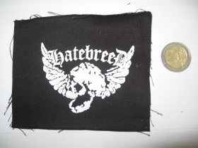 Hatebreed potlačená nášivka cca.12x12cm (po krajoch neobšívaná)