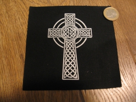 Gotický kríž  malá potlačená nášivka rozmery cca. 12x12cm (neobšívaná)