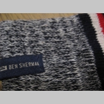 Ben Sherman, hrubé vzorované ponožky, farba modrobieločervená, materiál 72polyester, 23%balna, 4%viskóza 1%elastan  Univerzálna veľkosť 7-11