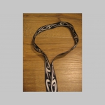 Tribal - Tattoo  textilná kľúčenka - šnúrka na krk ( kľúče ) materiál 100% polyester