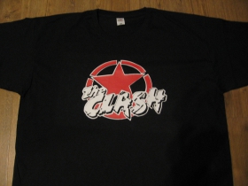 The Clash  čierne pánske tričko 100%bavlna