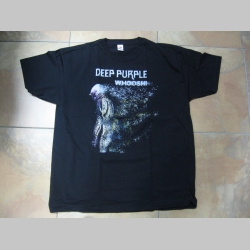 Deep Purple čierne pánske tričko 100%bavlna